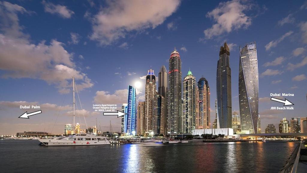 Exquisite, Luxe 1Bd Apartment, Unparalleled Sea Views, Prime Dubai Marina Location & Full Kitchen By "La Buena Vida Holiday Homes Exterior foto